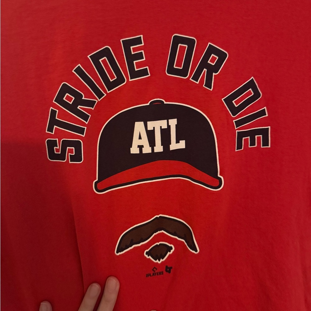 Breaking T Men’s Atlanta Braves Spencer Strider T Shirt Large - Picture 2 of 3